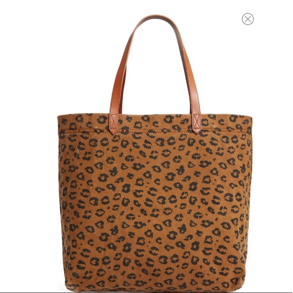 Madewell The Canvas Transport Tote in Leopard - Picture 4 of 15
